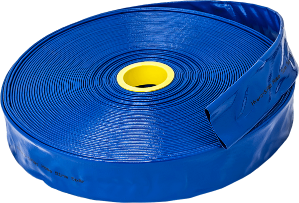 Furtun plat Hydro-Drip cu insertie din fire de poliester