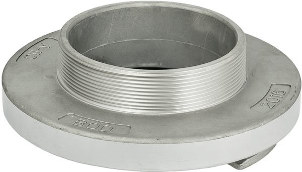 Cupla Storz cu filet exterior din aluminiu