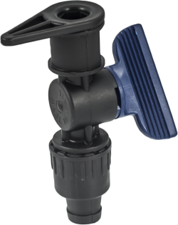 Conector cu robinet pentru furtun plat (Layflat)