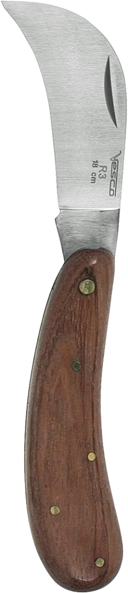 Cutit de altoit cu lama curbata Vesco R3