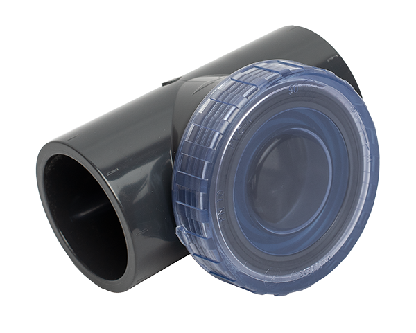 PLIMAT Clapeta de sens cu capac de curatare din PVC