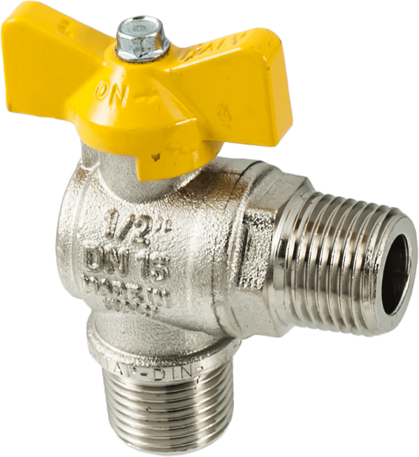 Robinet coltar cu bila pentru gaz Itap - Filet exterior x Filet exterior
