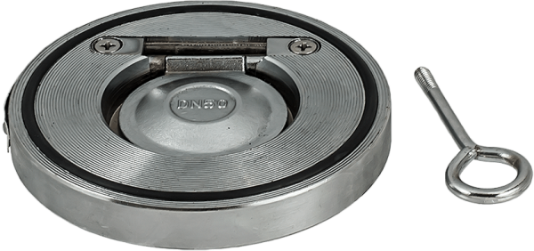 Clapeta de sens cu disc liber din otel carbon, PN16
