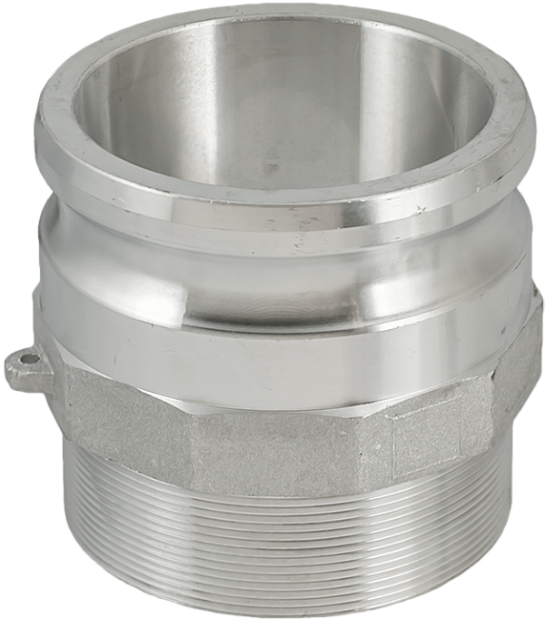 Racord pentru conector Camlock filet exterior tip F din aluminiu