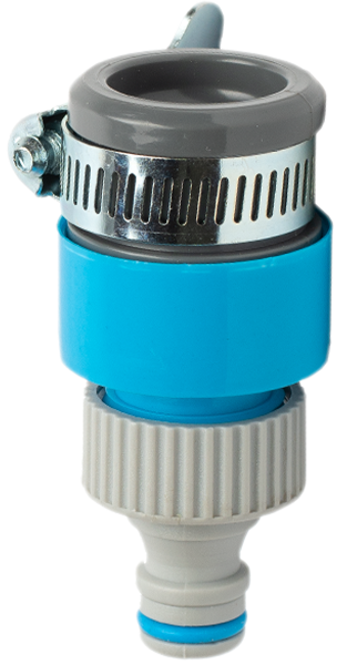 Aquacraft conector cu colier si stut pentru robinet dublu serviciu