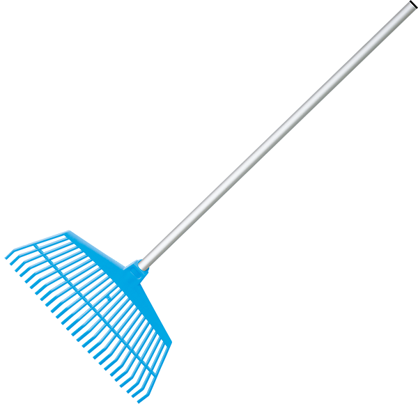 Grebla din plastic pentru frunze Aquacraft