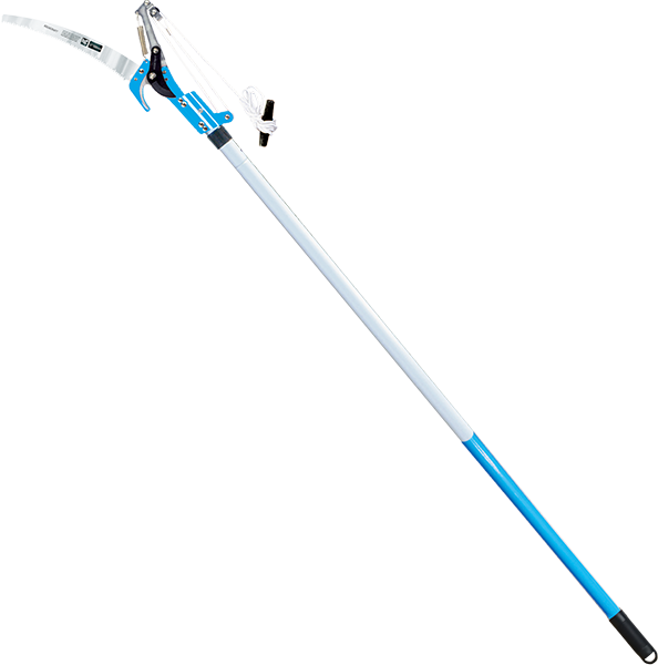 Foarfeca si fierastrau pentru taiat crengi la inaltime cu maner telescopic Aquacraft