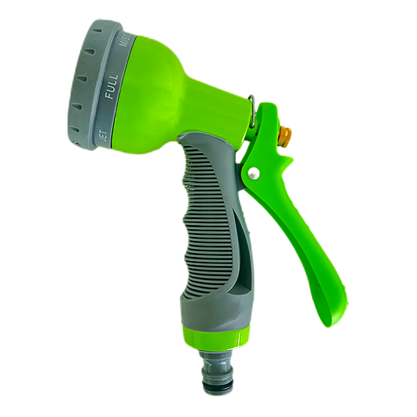 Pistol pentru stropit cu 7 functii cu duza din zinc Hydro-Fix