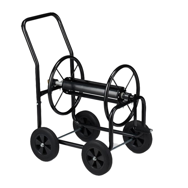 Carucior metalic pentru furtun Hydro-Fix cu 4 roti