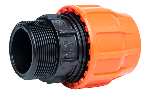Racord filet exterior pentru furtun plat