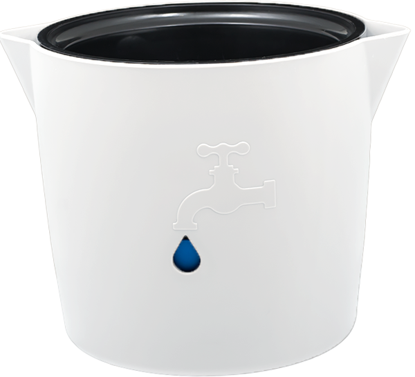 Ghiveci cu jardiniera si sistem de irigare Hydro Pot Robinet