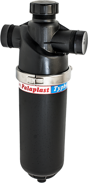 Typhoon Filtru cu discuri – cu efect hidrociclonic, reglabil