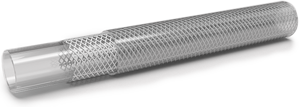 Furtun transparent non-toxic cu insertie 320N