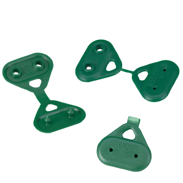 Clema de plastic Green Button pentru atasarea si prinderea plasei de umbrire