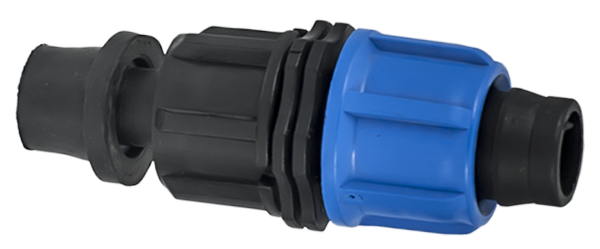 Conector cu garnitura pentru banda de picurare