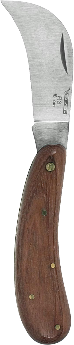 Cutit de altoit cu lama curbata Vesco R3